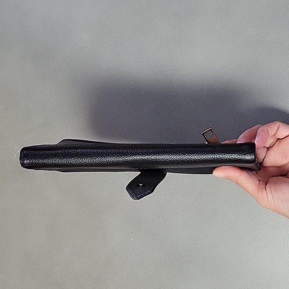 FOSSIL Wallet LAINIE Genuine Leather Black - Picture 6 of 10